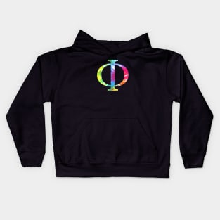 Tie Dye Phi Kids Hoodie